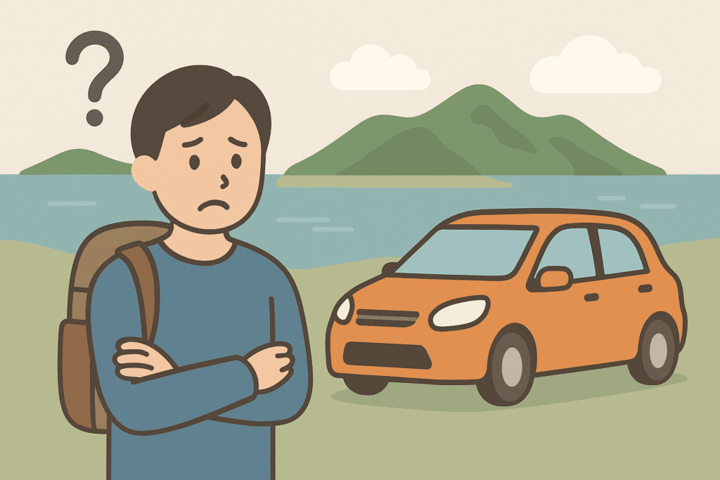 佐渡でレンタカーがない理由とは？