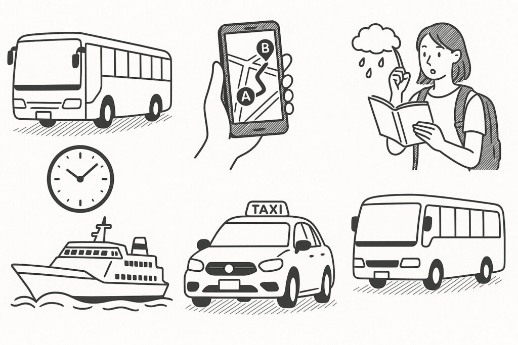 車なしで佐渡観光する際に失敗しないためのポイント5選
