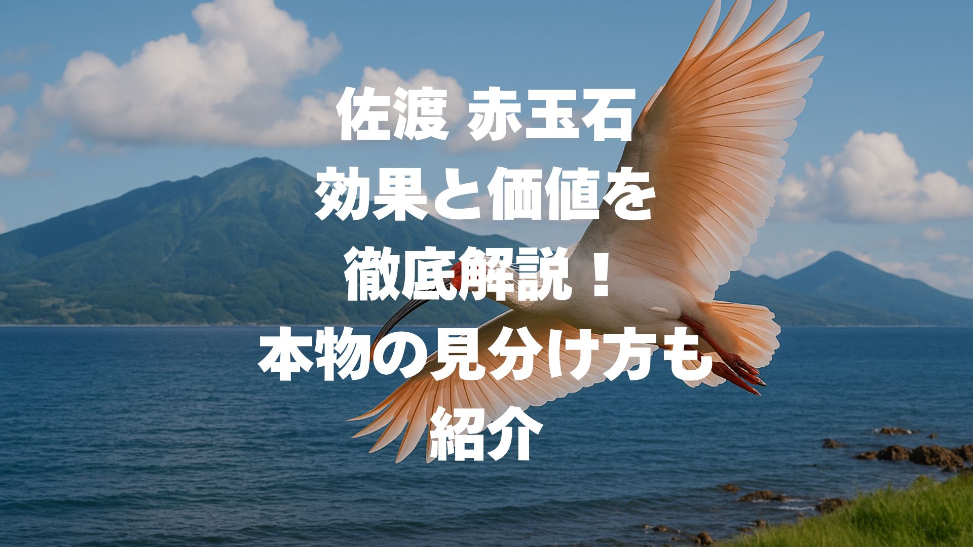 佐渡 赤玉石の効果と価値を徹底解説！選び方と本物の見分け方も紹介