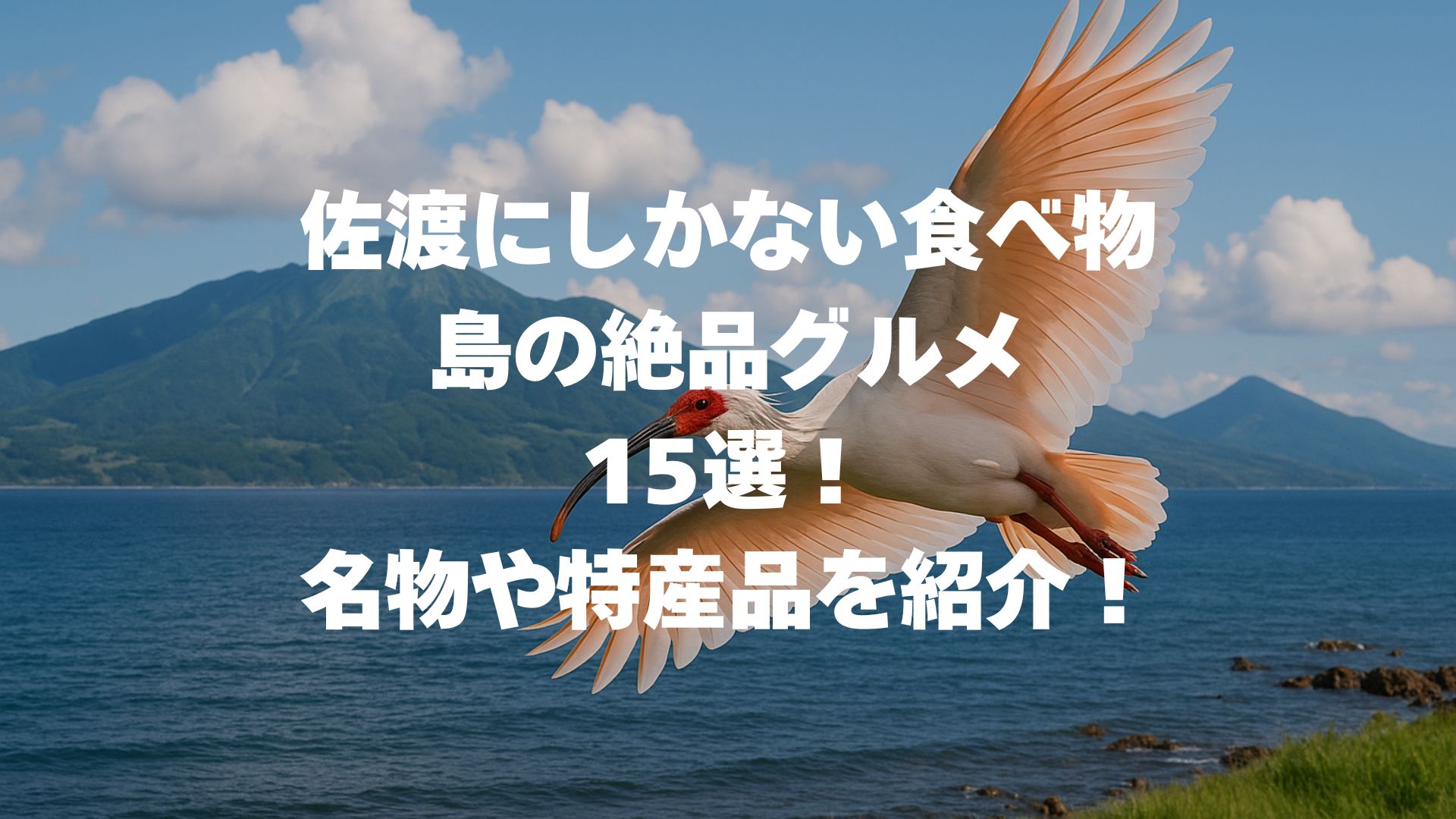 佐渡にしかない食べ物、島の絶品グルメ15選！名物や特産品を紹介！