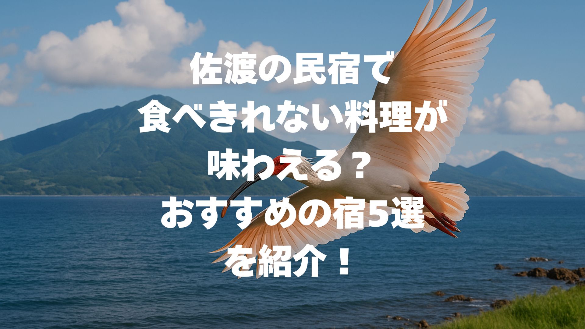 佐渡の民宿で食べきれない料理が味わえる？おすすめの宿5選を紹介！