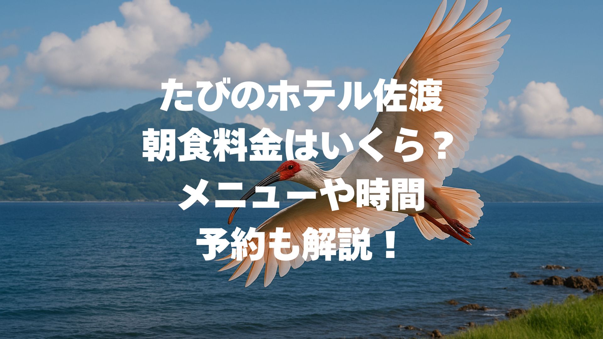 たびのホテル佐渡の朝食料金はいくら？メニュー・時間・予約も解説！