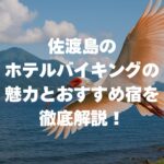 佐渡島のホテルバイキングの魅力とおすすめ宿を徹底解説！選ぶ際のポイントも紹介！