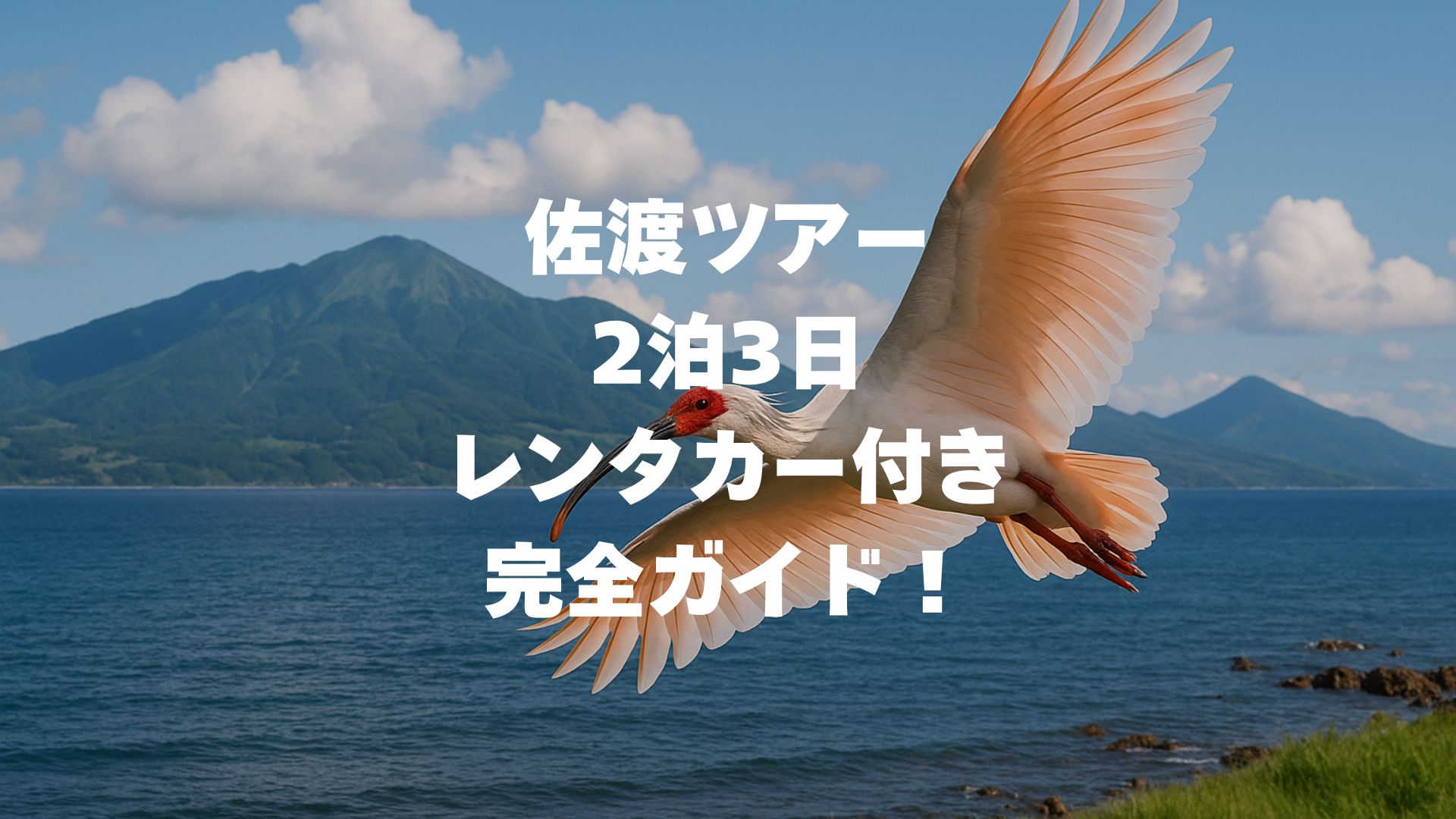 佐渡ツアー2泊3日レンタカー付き完全ガイド！モデルコースやプランを徹底解説！